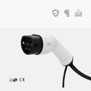 5 เมตร 22kW สายชาร์จรถไฟฟ้า 380V ประเภท 2 ถึงประเภท 2 สาย EV IEC62196-2 7