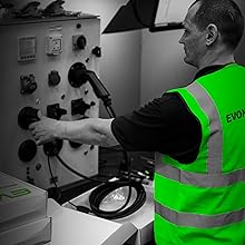 สายชาร์จสาธารณะ 3 ขั้นตอน EV ประเภท 2 32A 22kW สําหรับสถานีชาร์จ EV 3