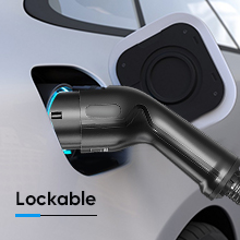 7KW 1 Phase EV Charger ประเภท 2 / ประเภท 1 / GBT 16A / 32A สถานีชาร์จ EVSE มือถือ 10