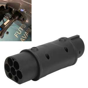 ประเภท 2 ถึงประเภท 1 EVSE Adapter IEC 62196 ถึง SAE J1772 1