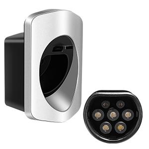 IEC62196-2 ประเภท 2 EV พล็อกฮอลเดอร์ การชาร์จเคเบิลจัดตั้ง 3