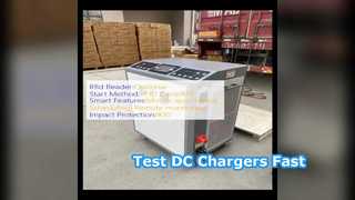 เครื่องทดสอบเครื่องชาร์จ DC 2x15kW Portable Sixpence