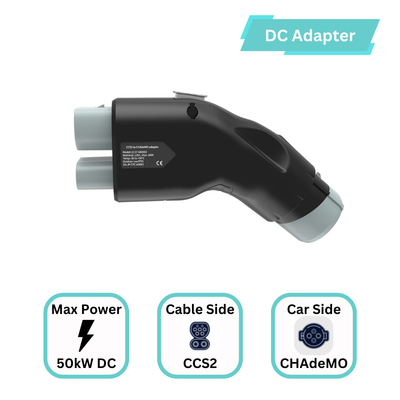 250A CCS2 ไปยัง CHAdeMO Adapter DC Fast EV Charging Adapter Combo 2 ไปยัง CHAdeMO EVSE Adapter สําหรับเจ้าของ Nissan Leaf
