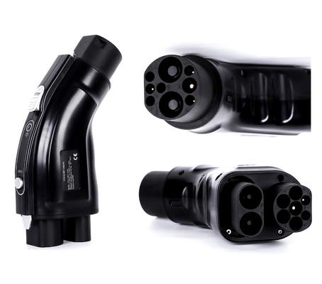 250A DC CCS2 ถึง GBT Fast EVSE Adapter สําหรับ GBT EV รถไฟฟ้า รถยนต์จีน