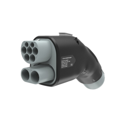 250A CCS2 ไปยัง CHAdeMO อัดแปลง EV Charger Supercharge อัดแปลง CCS2 Charger Connector รถไฟฟ้า อัดแปลง DC สําหรับรถธรรมดา Nissan CHAdeMO