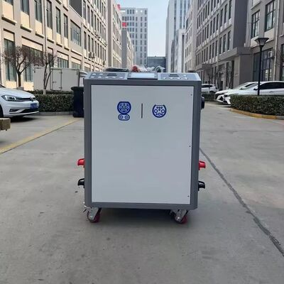 เครื่องจำลองเครื่องชาร์จเร็ว DC Sixpence แบบสองช่องเสียบพร้อมโหลดแบบต้านทาน 2*15kW เครื่องทดสอบเครื่องชาร์จแบบพกพาสำหรับสถานีชาร์จ DC